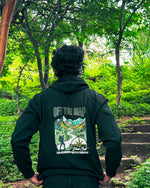 long sleeve black hoodie